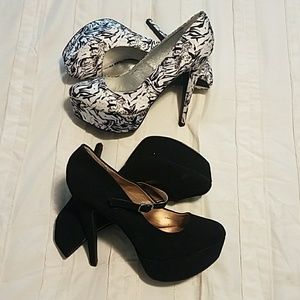 Charlotte Russe  high heel bundle 4.5"